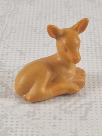 Reh-Kitz liegend mit goldenen Punkten